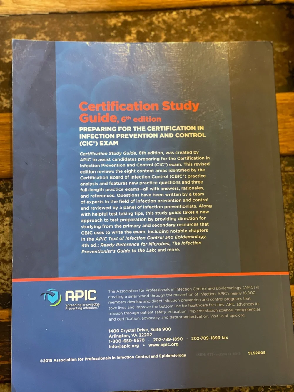 APIC Certification Study Guide - 6th Edition. Brand new, never used!